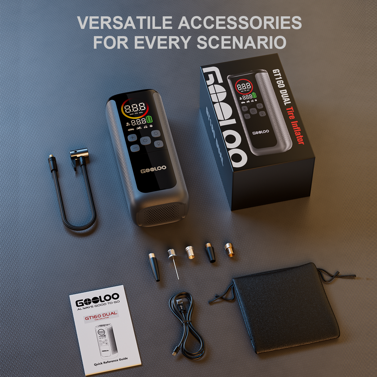 GOOLOO GT160 DUAL Tire Inflator