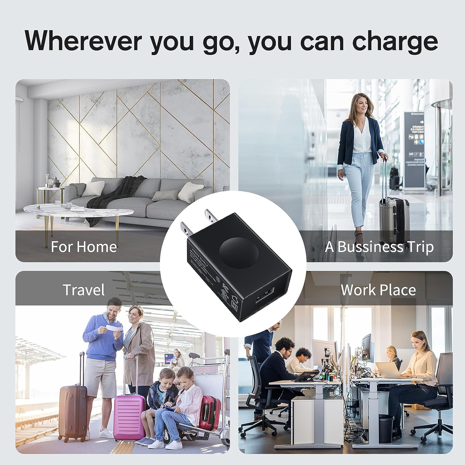 GOOLOO 15W Wall Charger