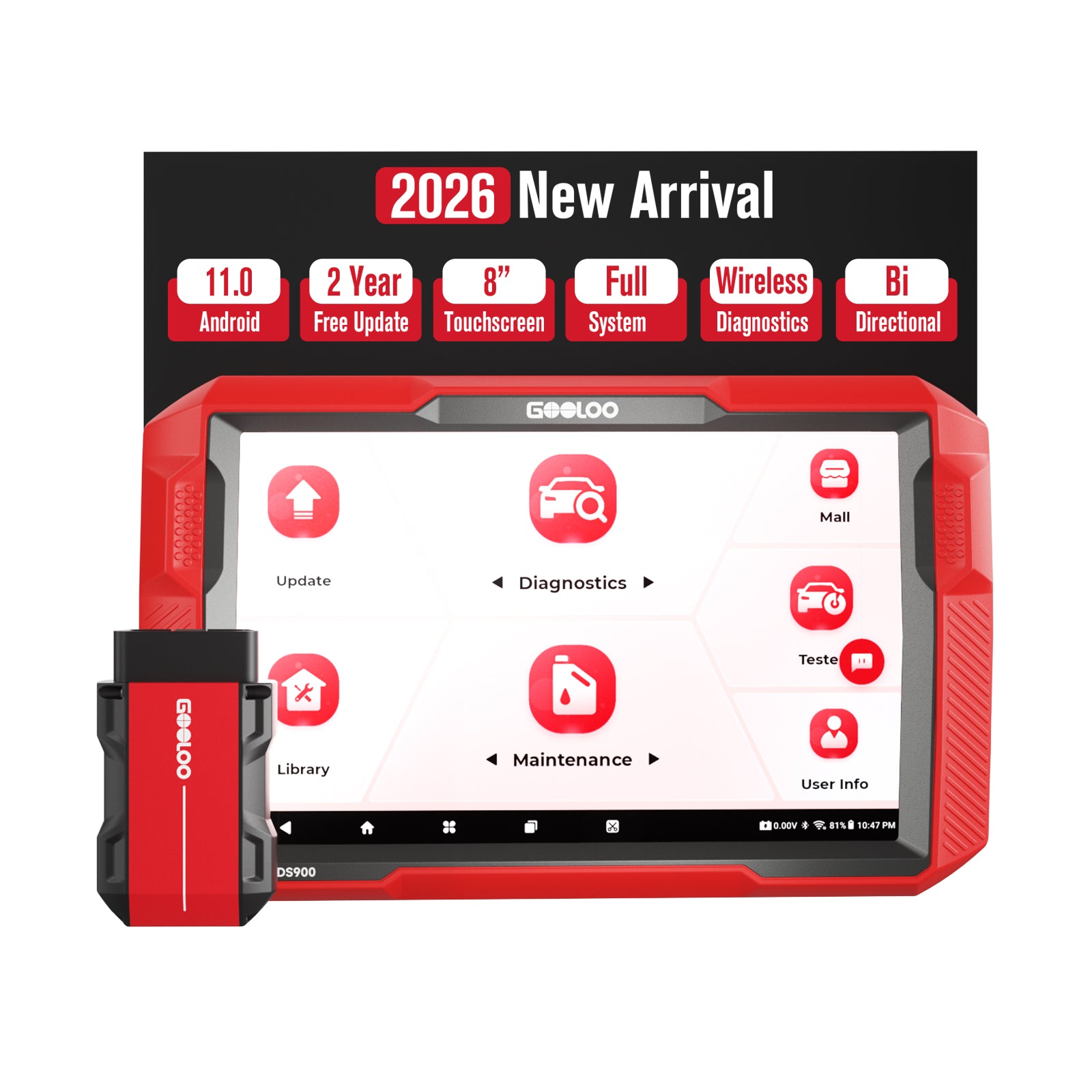 GOOLOO DeepScan DS900 On-Board Diagnostics II Scanner