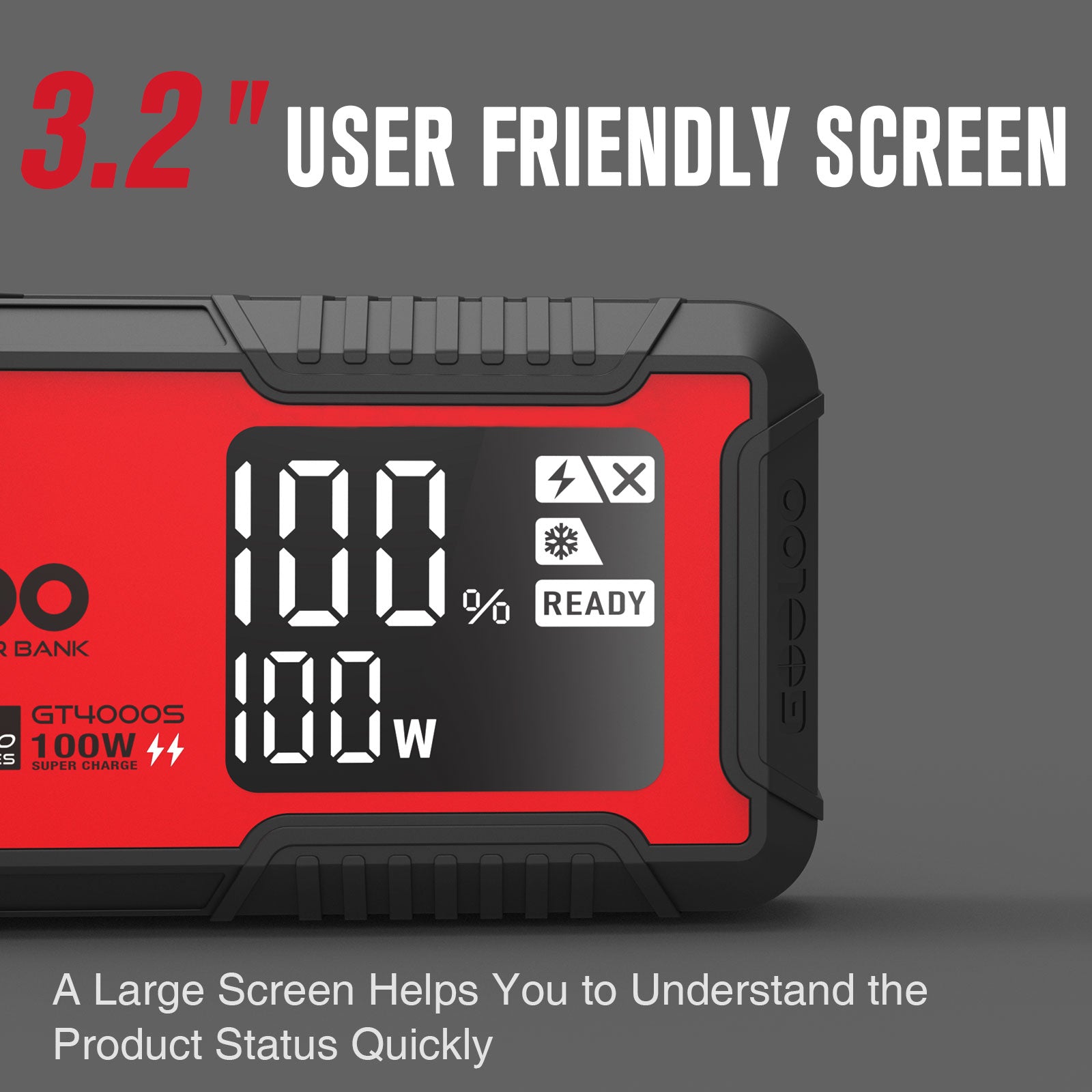 GOOLOO GT4000S 4000A Supersafe Jump Starter