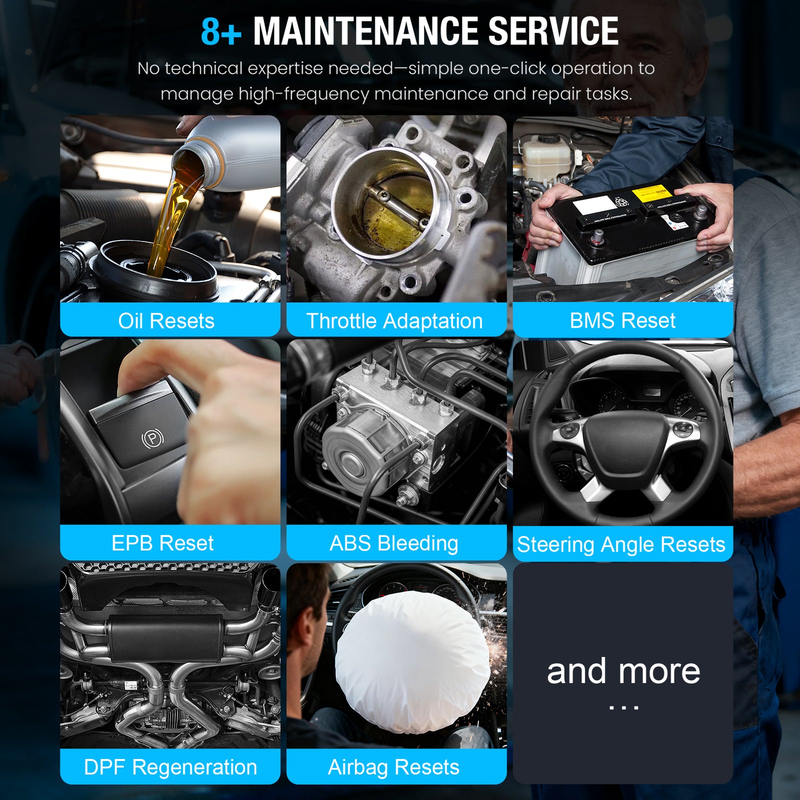 GOOLOO DeepScan DS900 On-Board Diagnostics II Scanner