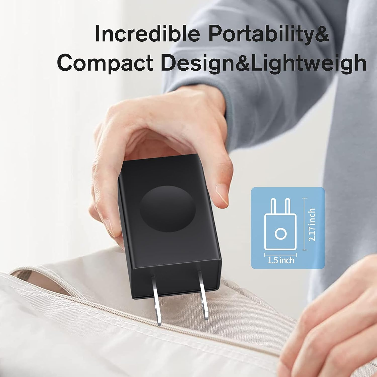 GOOLOO 15W Wall Charger