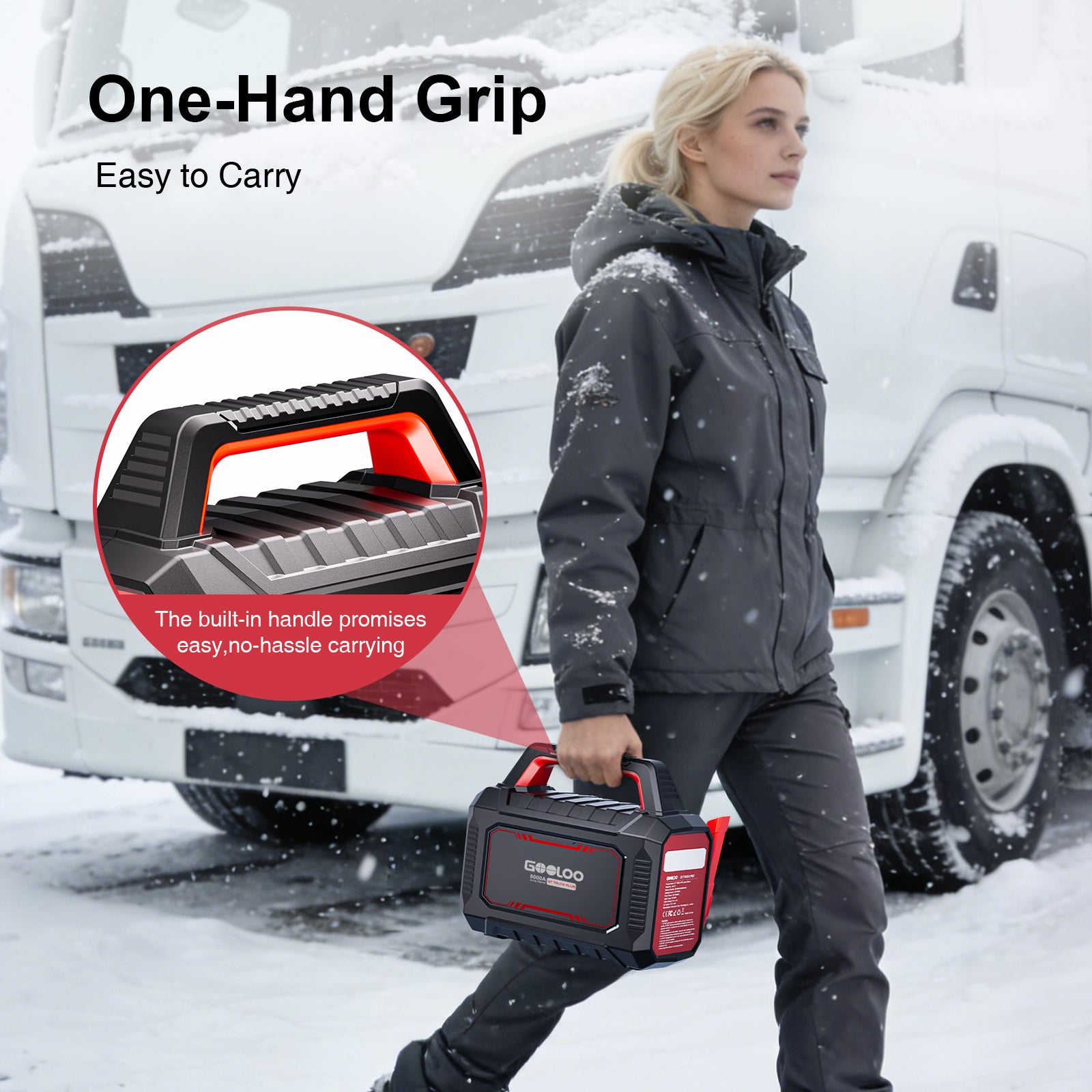 GOOLOO GT TRUCK PLUS 8000A Supersafe Jump Starter