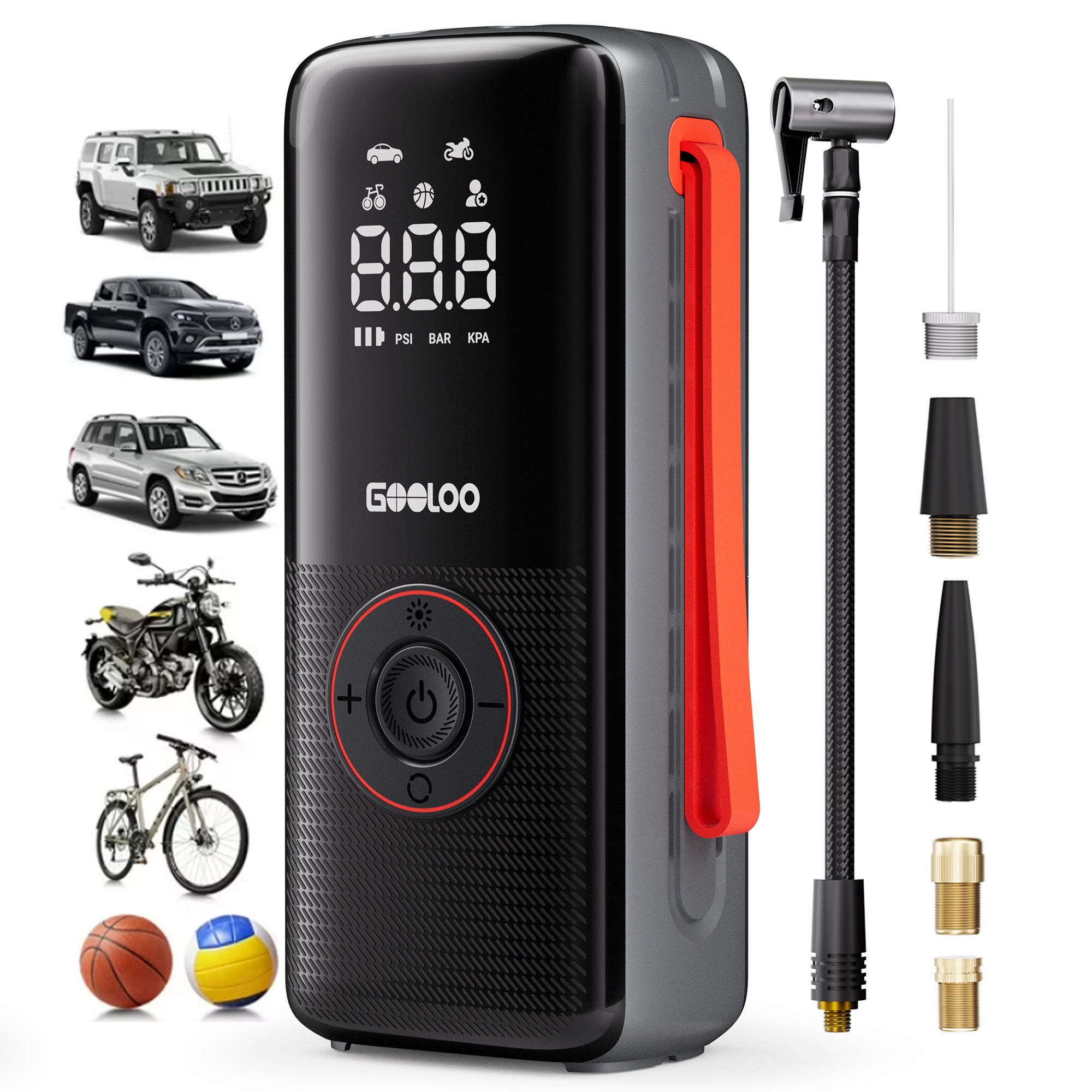 GOOLOO A6 Lite ReadyRide Tyre Inflator Portable Air Compressor