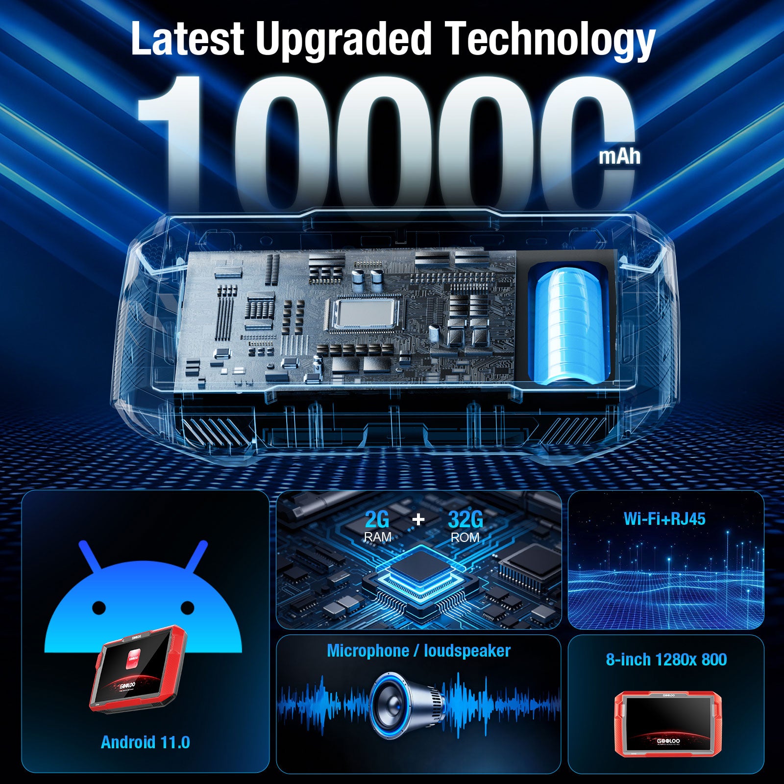 GOOLOO DeepScan DS900 On-Board Diagnostics II Scanner