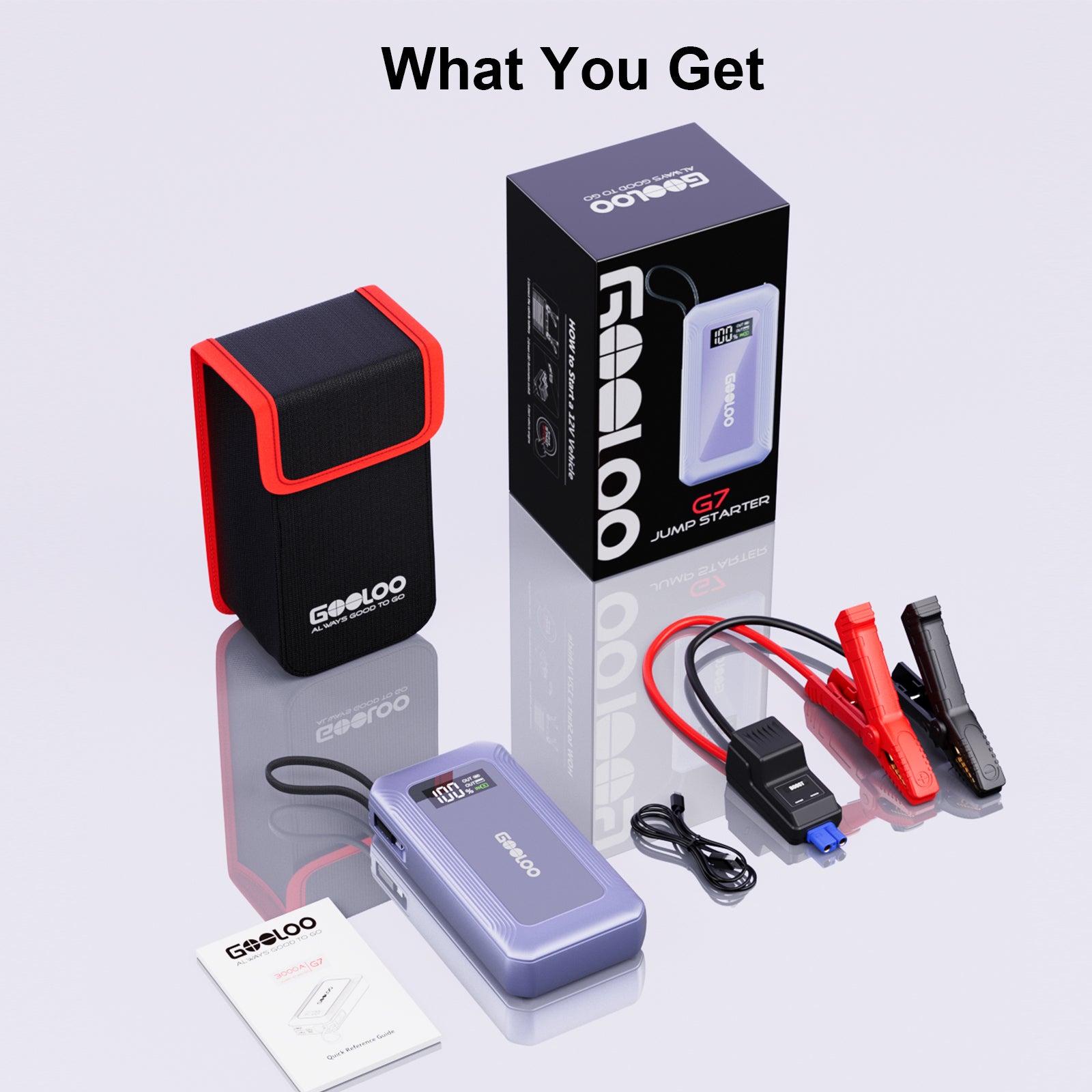 GOOLOO G7 Jump Starter 3000A