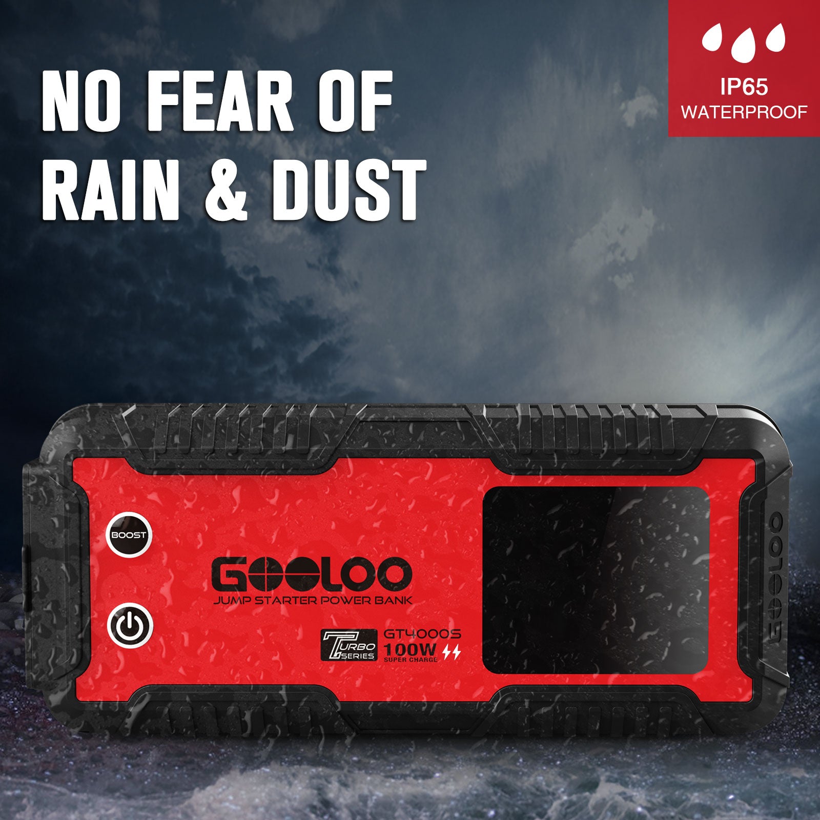 GOOLOO GT4000S 4000A Supersafe Jump Starter