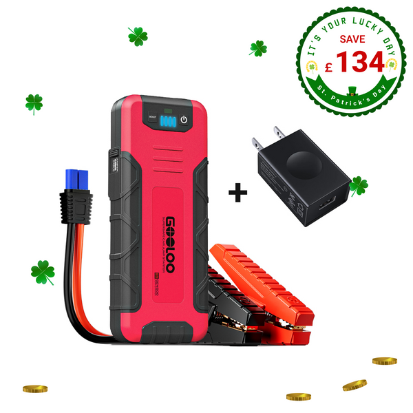 GOOLOO GE4500 Jump Starter with 15W Wall Charger