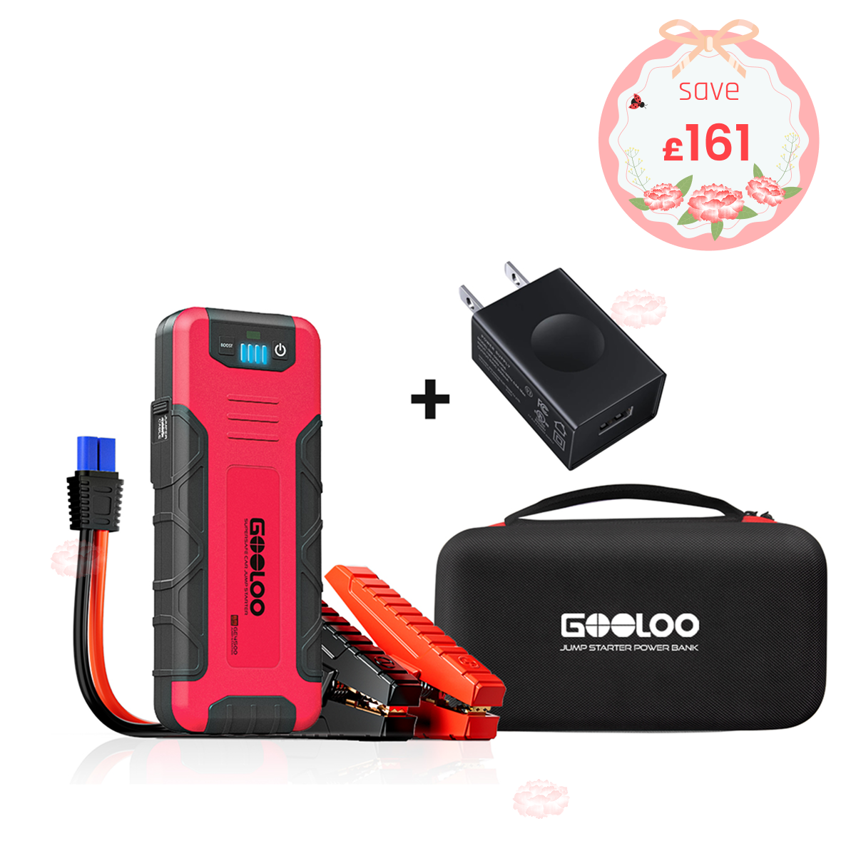 GOOLOO GE4500 Portable Jump Starter