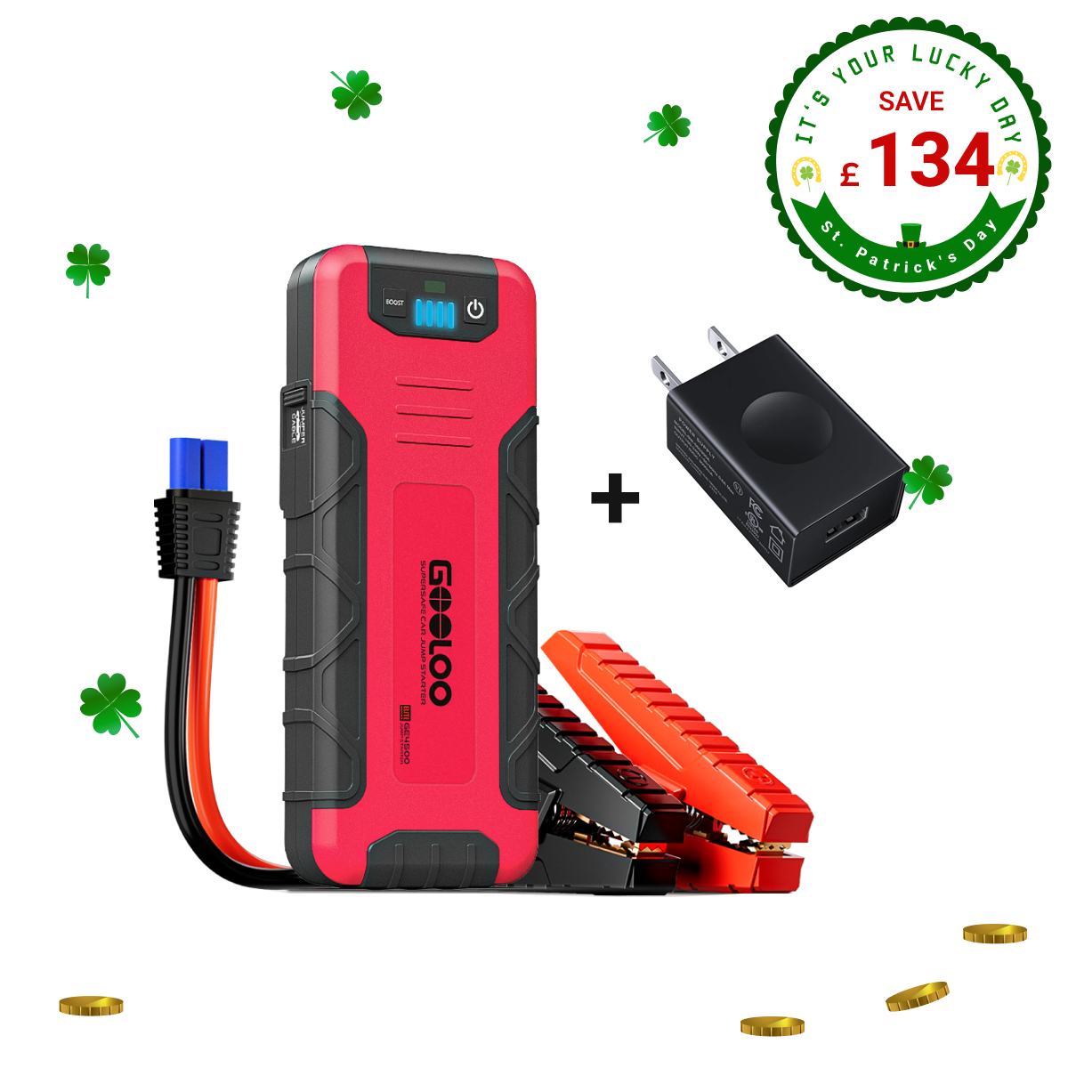 GOOLOO GE4500 Jump Starter