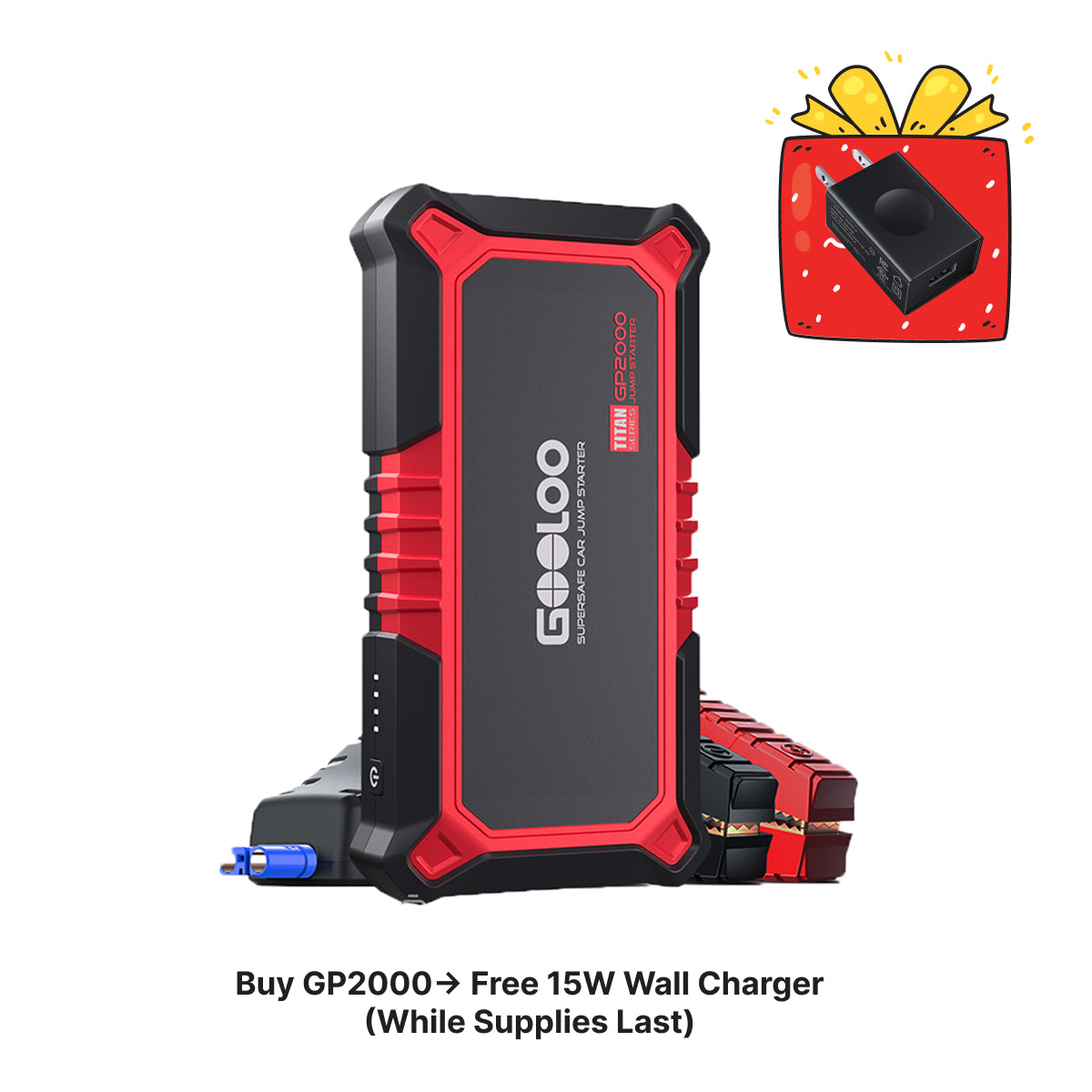 GOOLOO GP2000 2000A Supersafe Jump Starter