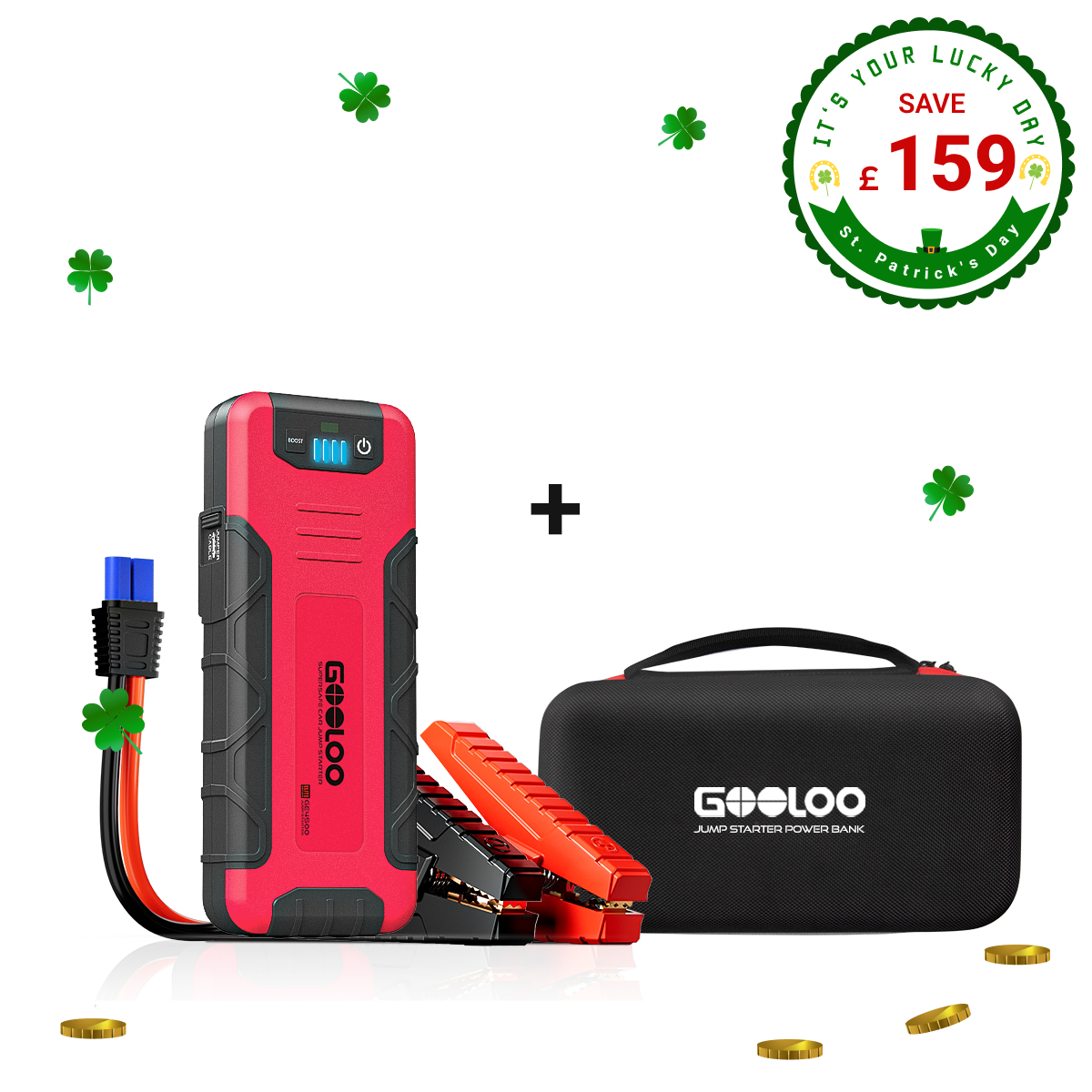 GOOLOO GE4500 Jump Starter