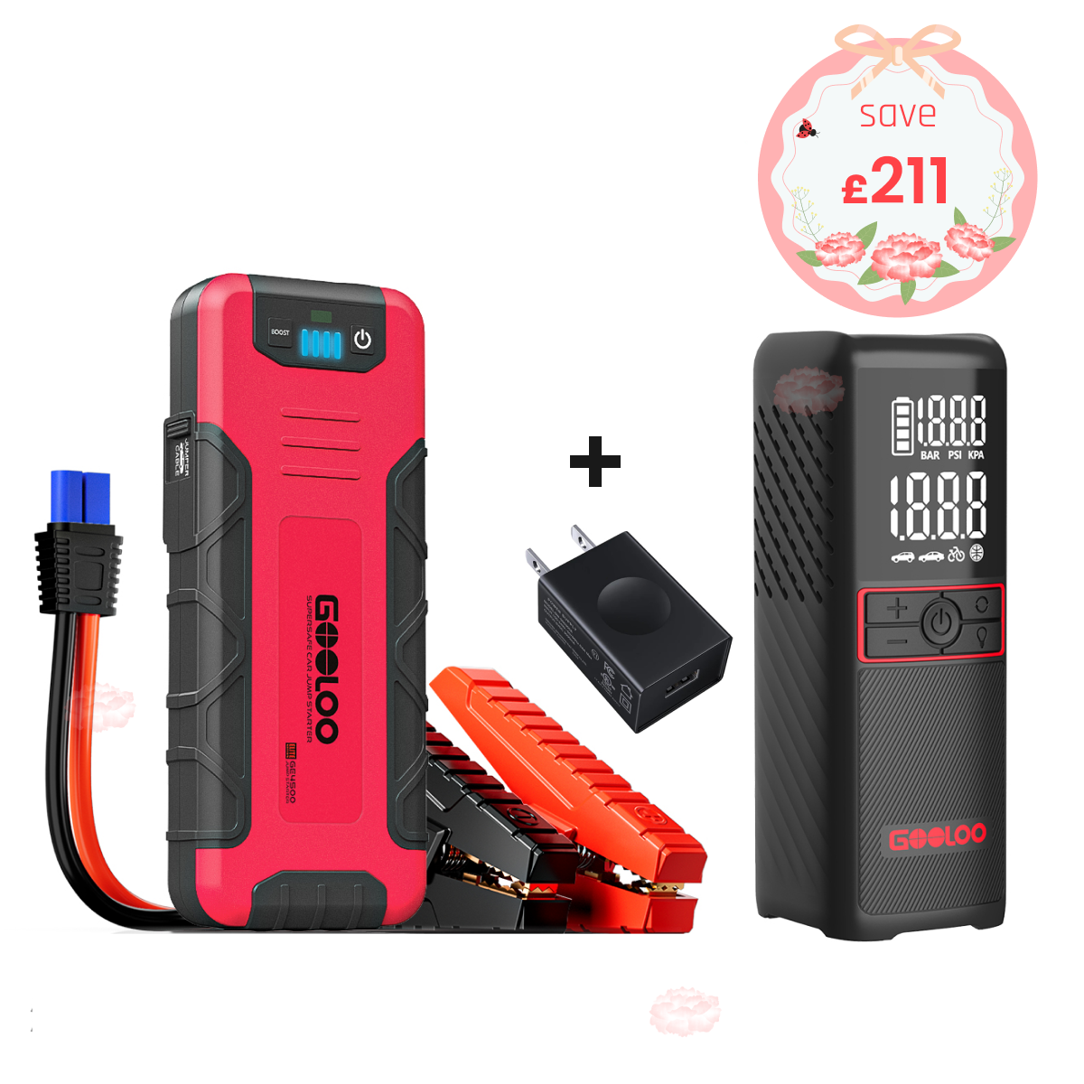 GOOLOO GE4500 Portable Jump Starter