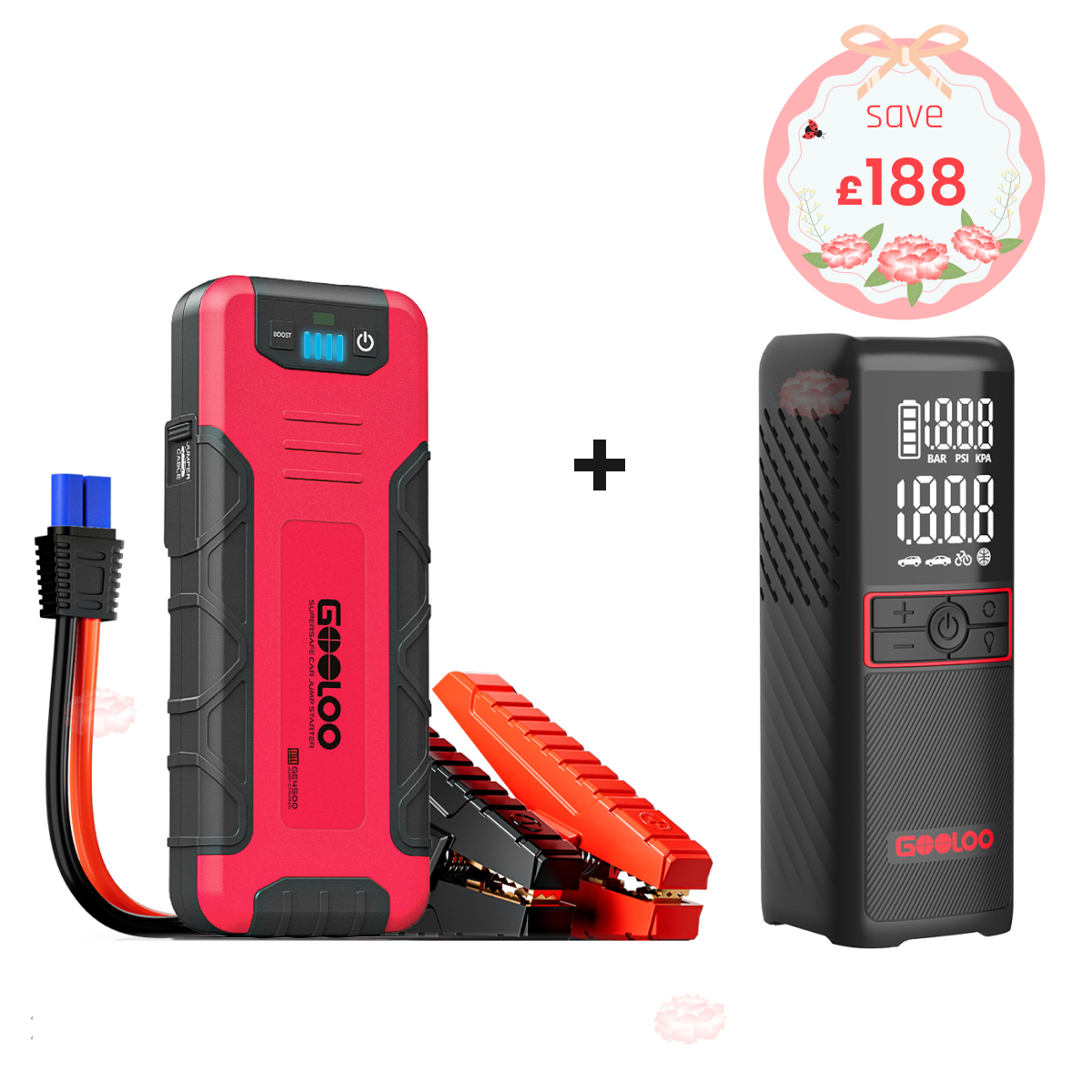 GOOLOO GE4500 Portable Jump Starter
