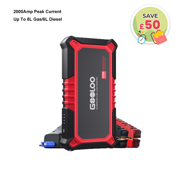 【Clearance Sale】GOOLOO GP2000 Portable Jump Starter