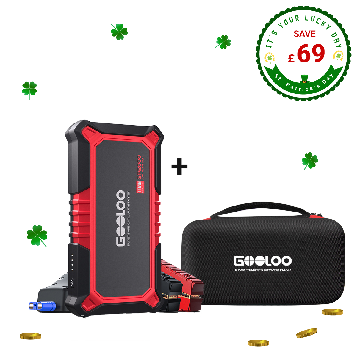 GOOLOO GP2000 Jump Starter