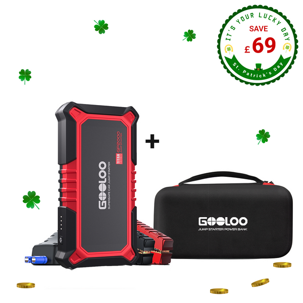 GOOLOO GP2000 Jump Starter with EVA Box