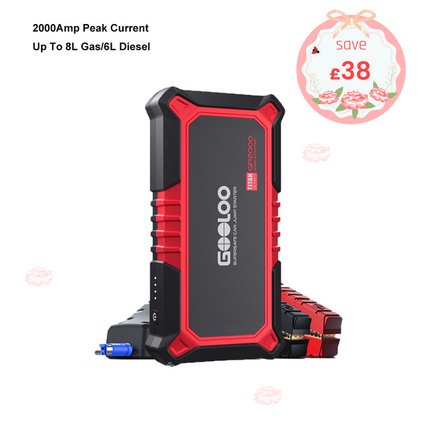 GOOLOO GP2000 Portable Jump Starter
