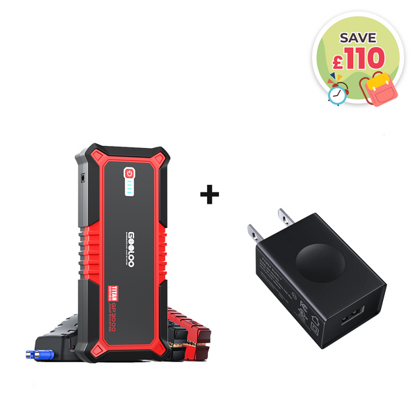GOOLOO GP3000 with 15W Wall Charger
