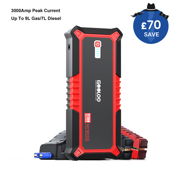 GOOLOO GP3000 Portable Jump Starter