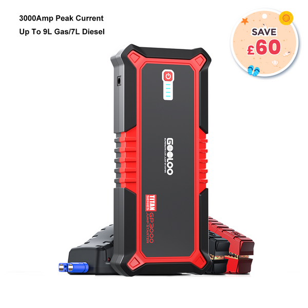 GOOLOO GP3000 Portable Jump Starter