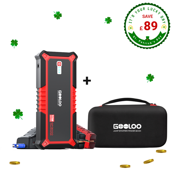 GOOLOO GP3000 Jump Starter with EVA Box