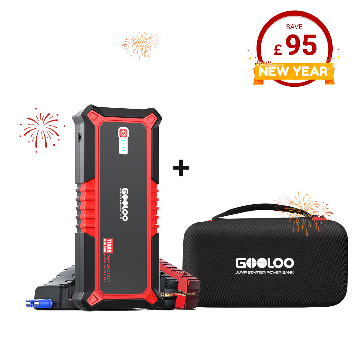 GOOLOO GP3000 Jump Starter