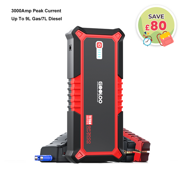 【Clearance Sale】GOOLOO GP3000 Portable Jump Starter