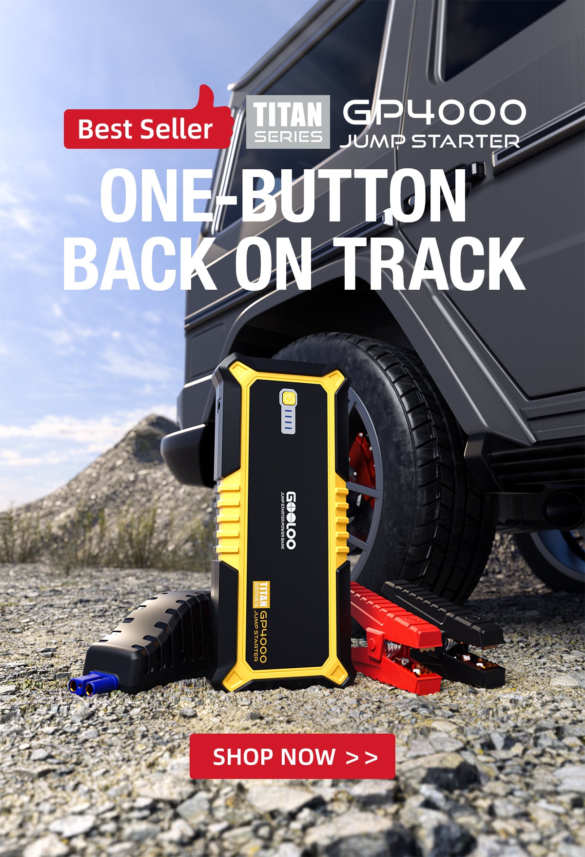 Portable Jump Starter | GOOLOO Official Website – UK.GOOLOO