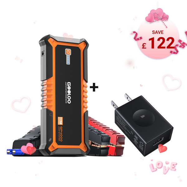 GOOLOO GP4000 Jump Starter with 15W Wall Charger