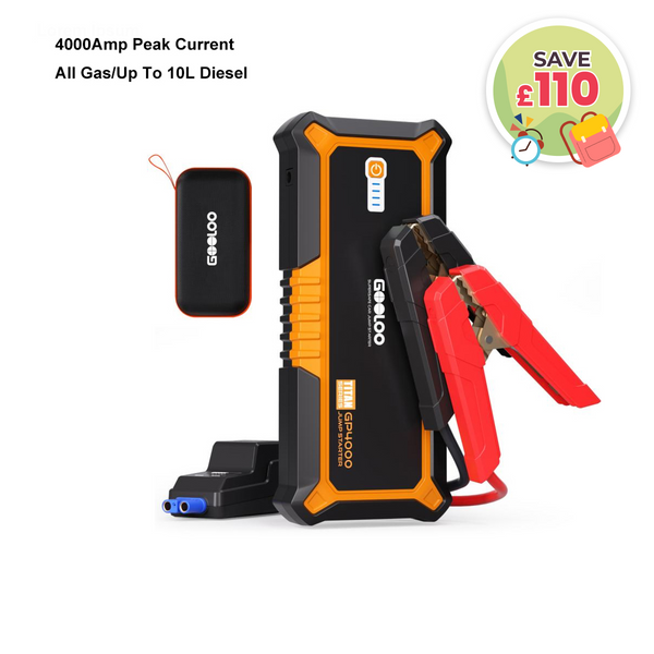 【Clearance Sale】GOOLOO GP4000 Jump Starter