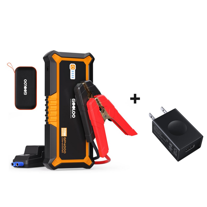 car jump starter thermal overload warning