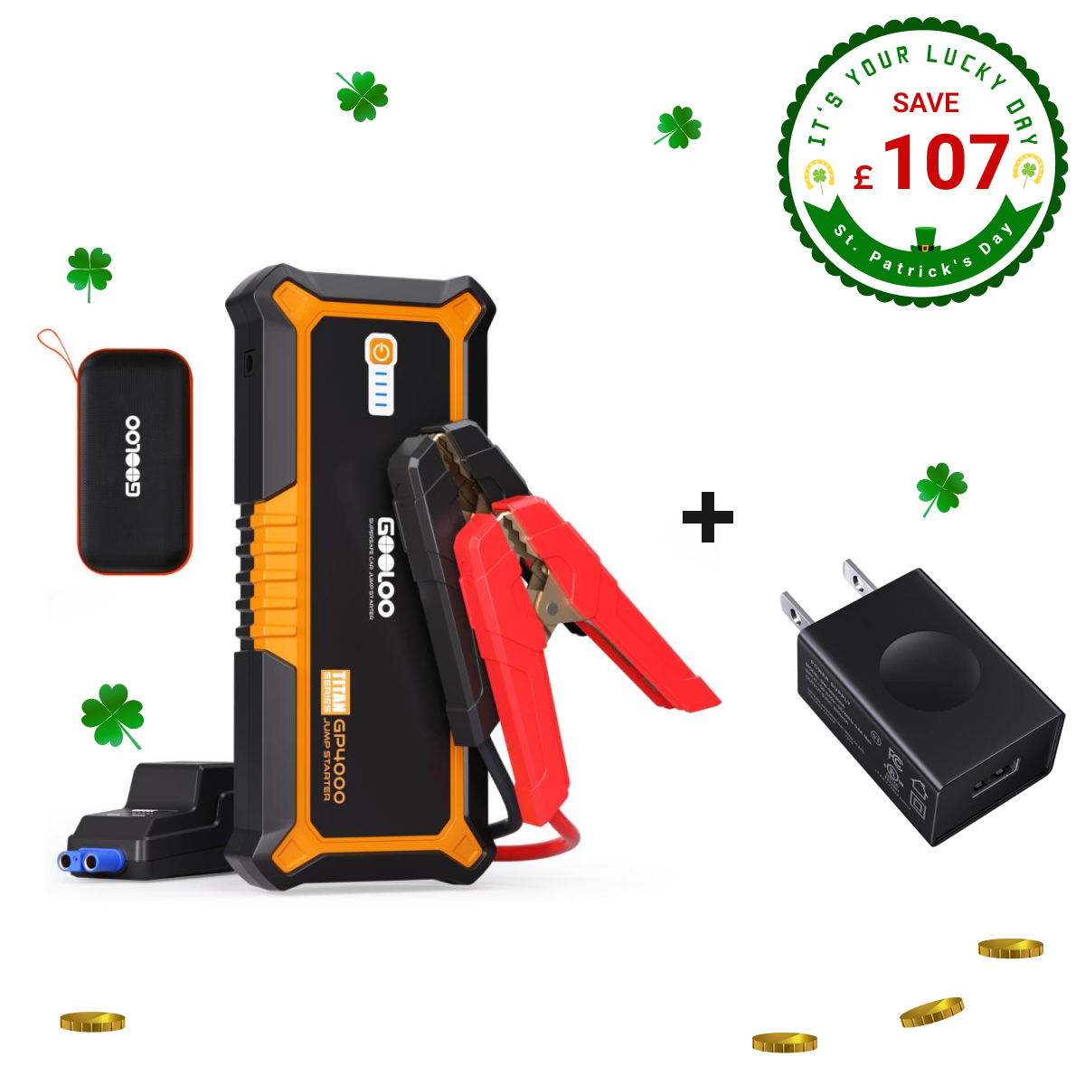 GOOLOO GP4000 Jump Starter