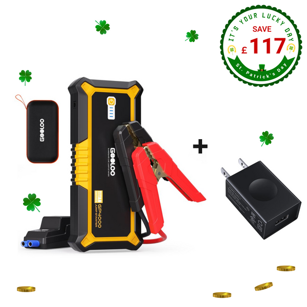 GOOLOO GP4000 Jump Starter with 15W Wall Charger