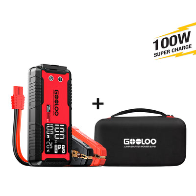 GOOLOO GT3000 Jump Starter with EVA Box