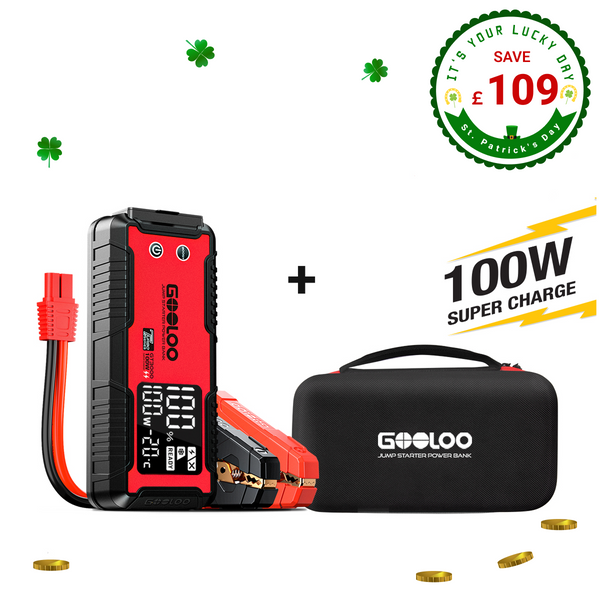 GOOLOO GT3000 Jump Starter with EVA Box