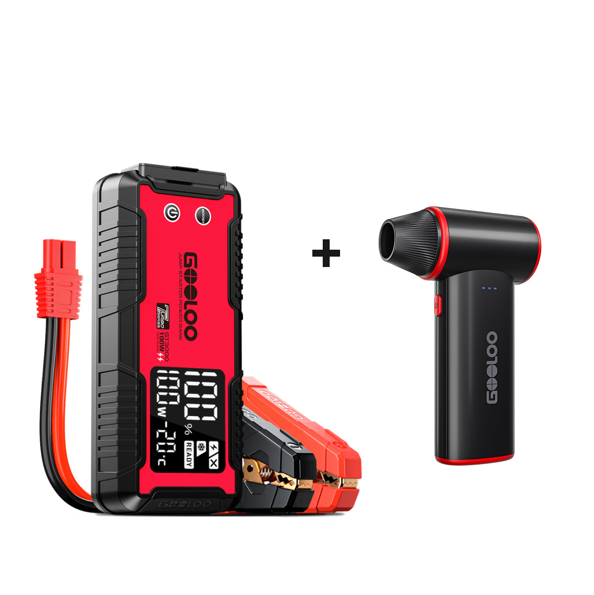 【Clearance Sale】GOOLOO GT3000 Jump Starter 3000A