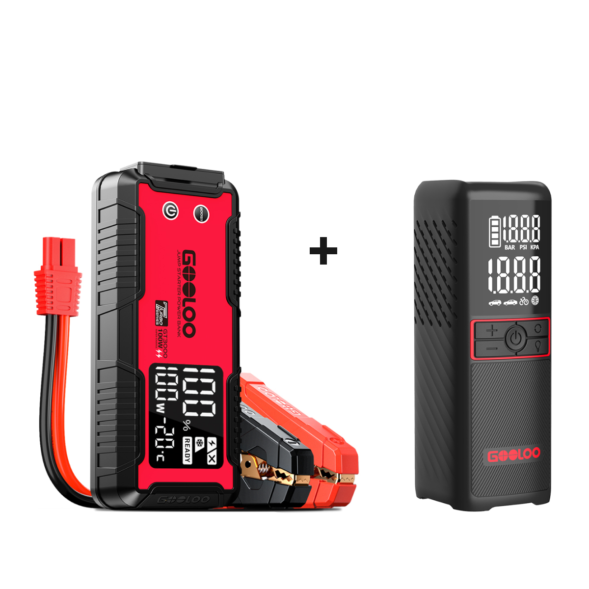 【Clearance Sale】GOOLOO GT3000 Jump Starter