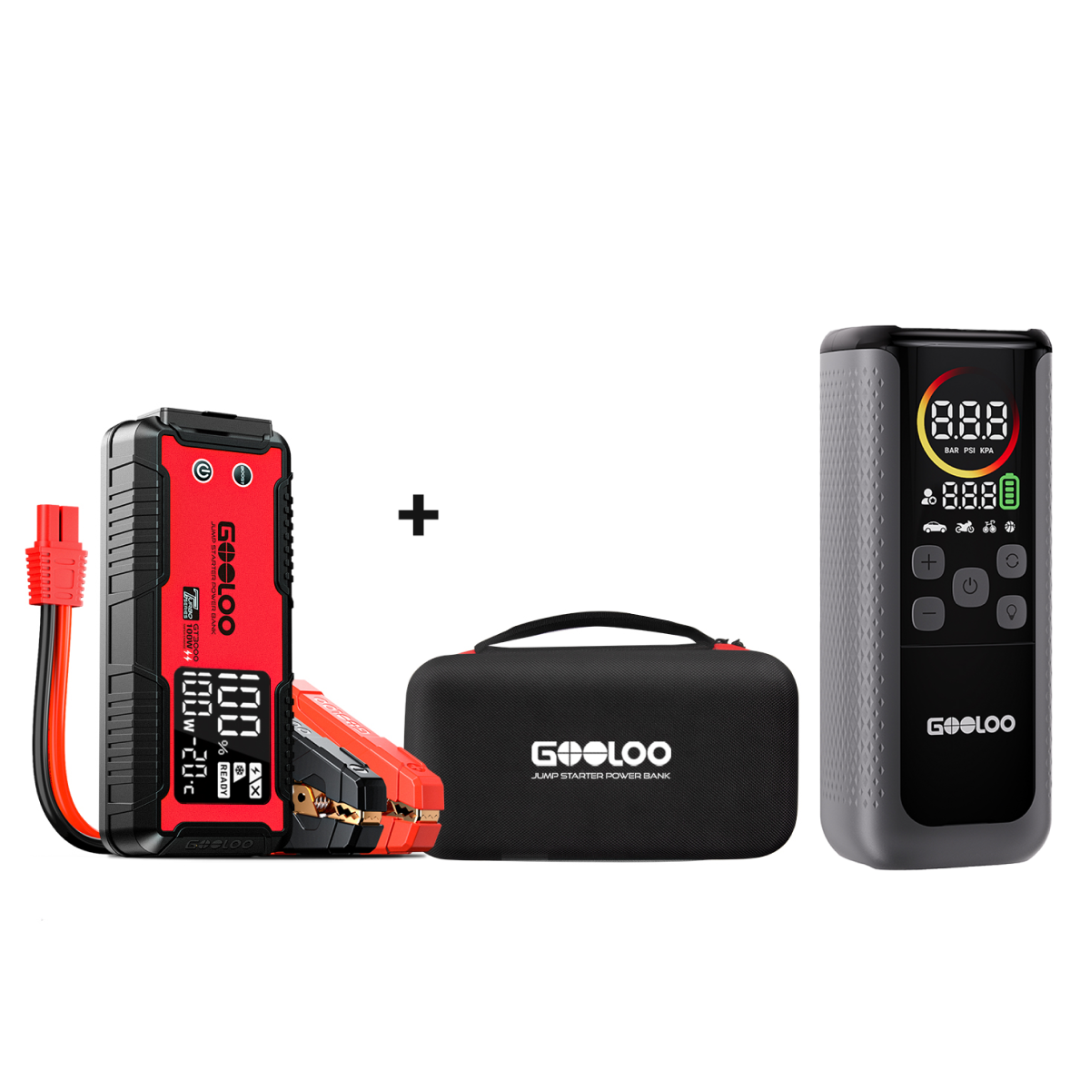 【Clearance Sale】GOOLOO GT3000 Jump Starter