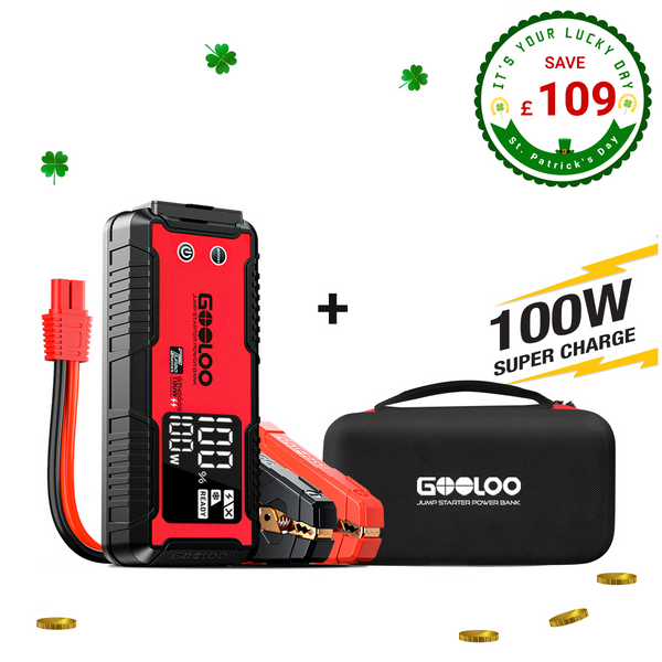 GOOLOO GT4000S Jump Starter with EVA Box