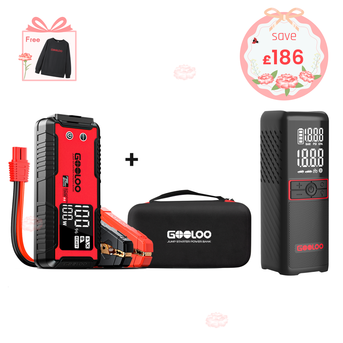 GOOLOO GT4000S Portable Jump Starter