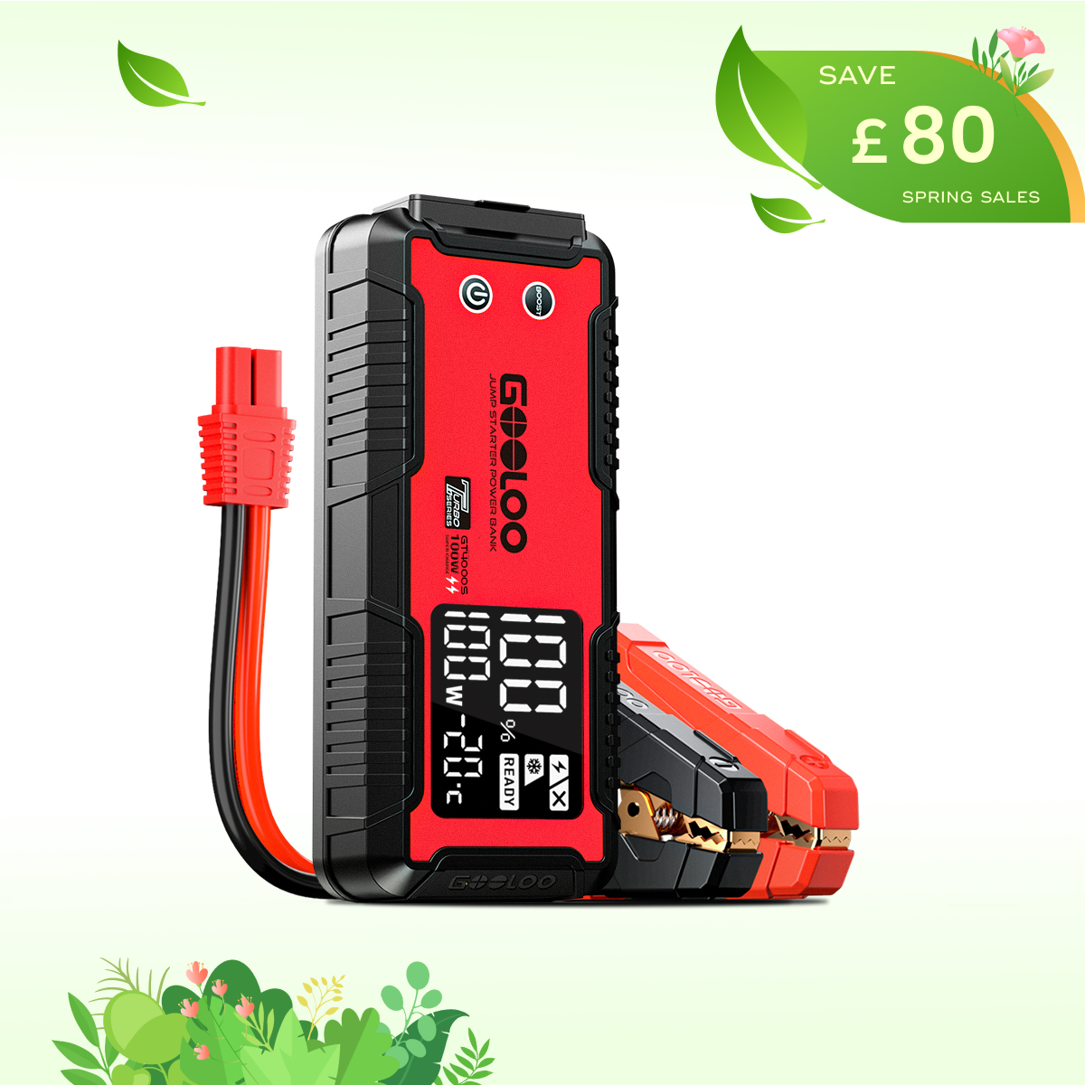GOOLOO GT4000S Portable Jump Starter – UK.GOOLOO