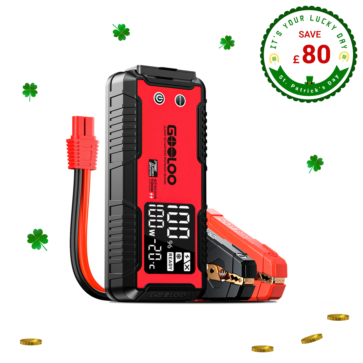 GOOLOO GT4000S Jump Starter