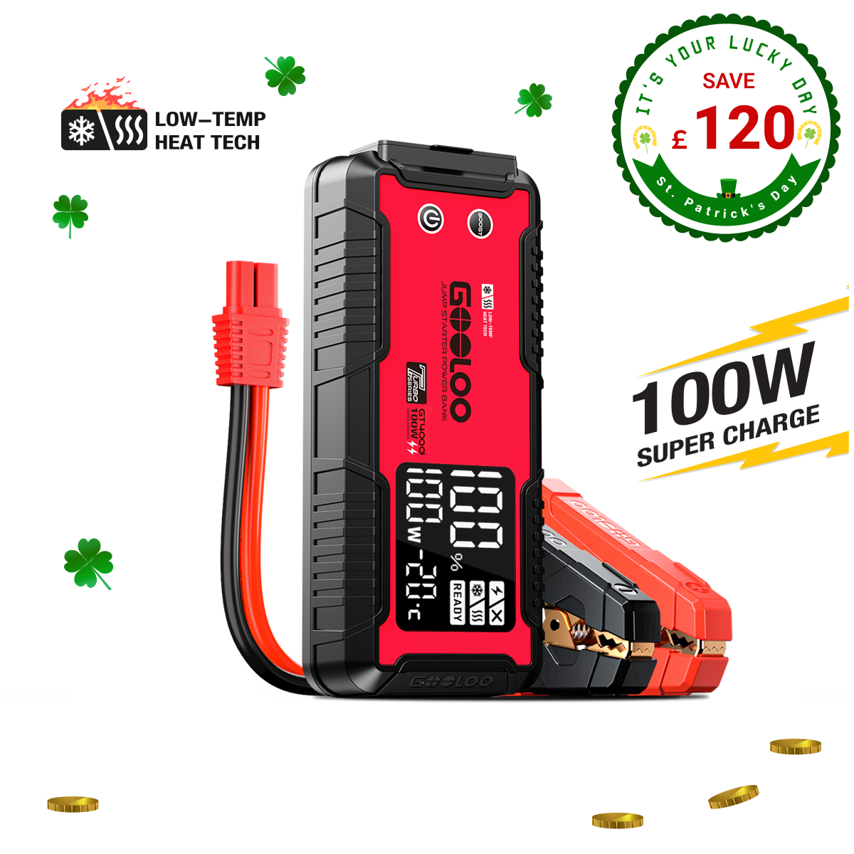 GOOLOO GT4000 Jump Starter