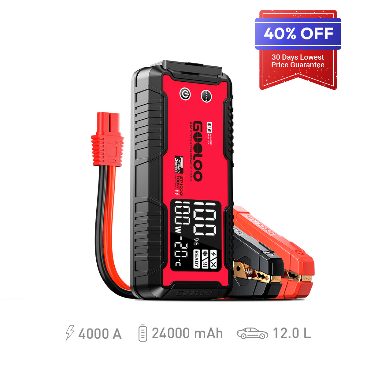 GOOLOO GT4000 Jump Starter – UK.GOOLOO