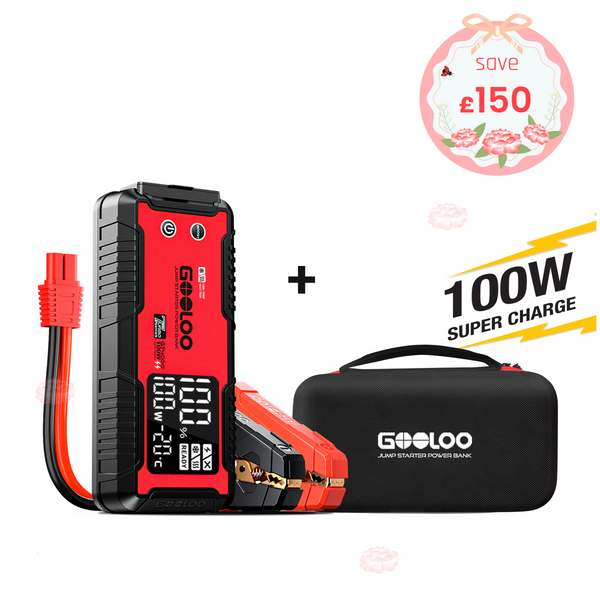 GOOLOO GT4000 Jump Starter with EVA Box