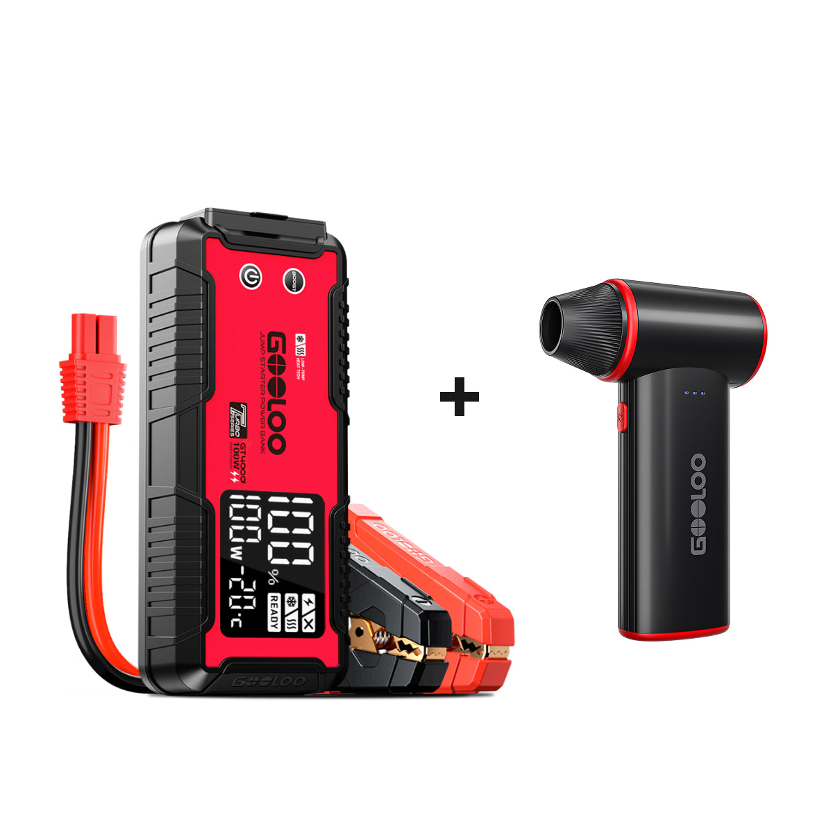 GOOLOO GT4000 Jump Starter 4000A Pre-heating Tech