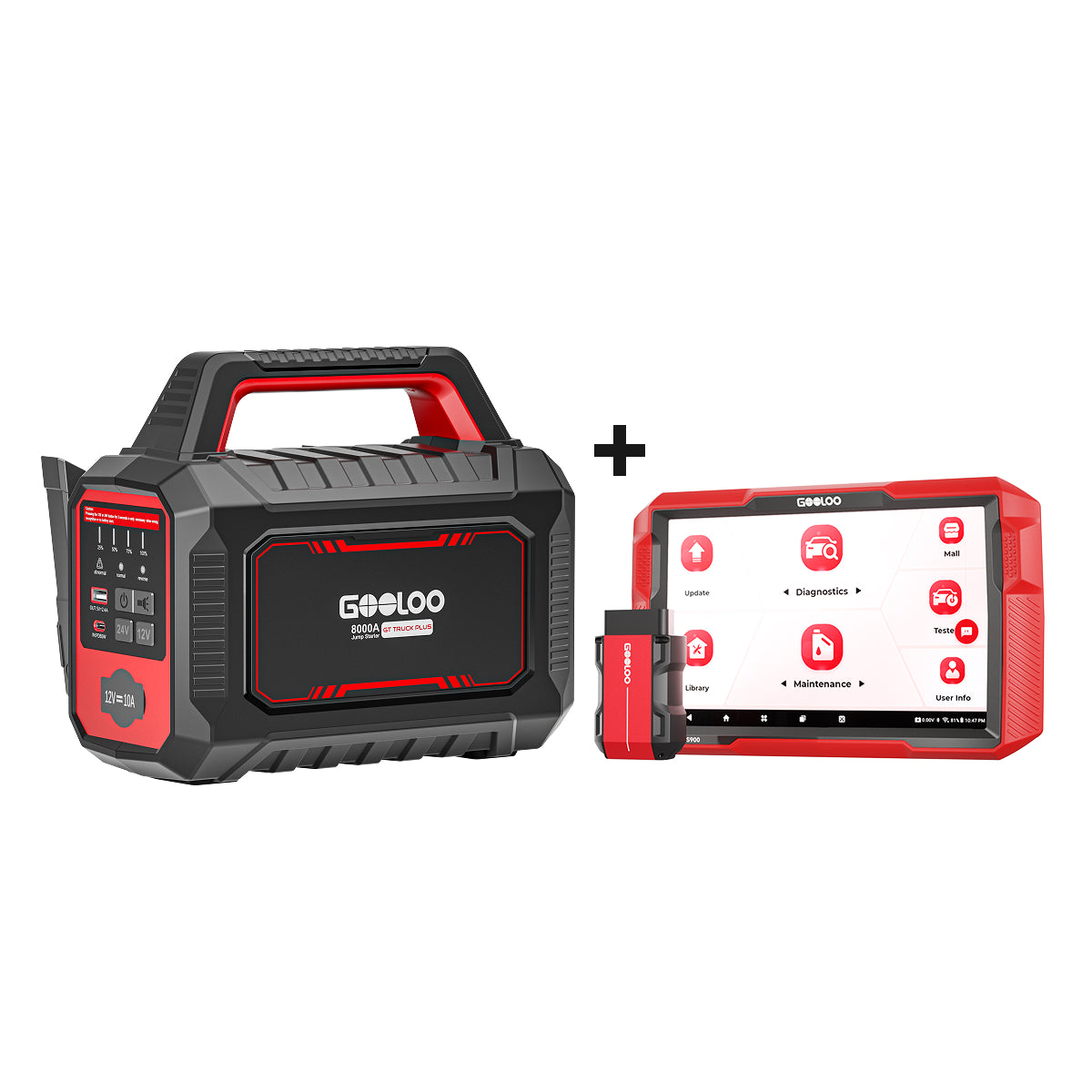 GOOLOO GT TRUCK PLUS 8000A Supersafe Jump Starter