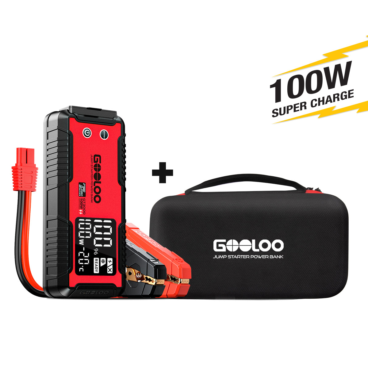 【Clearance Sale】GOOLOO GT3000 Jump Starter